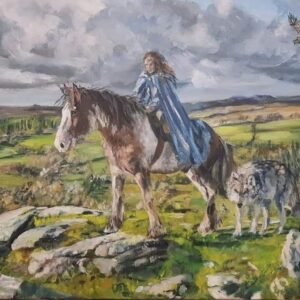 The Woman The Horse The Wolf And The Hawk