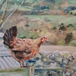 Chicken In The English Countryside