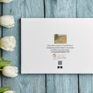 Early Morning Mail Run Greeting Card