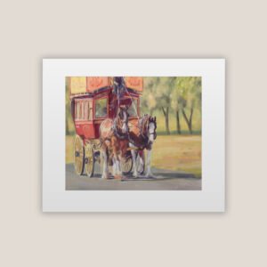 Country Stroll In The City Print