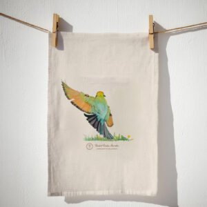 BEE EATER SINGLE BEIGE TEA-TOWEL
