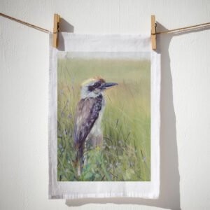 KOOKIEBALBURRA WHITE TEA-TOWEL