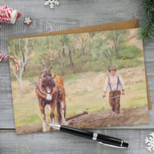 A Quiet Tasking Greeting Card