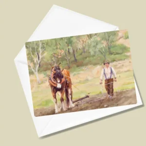 A Quiet Tasking Greeting Card