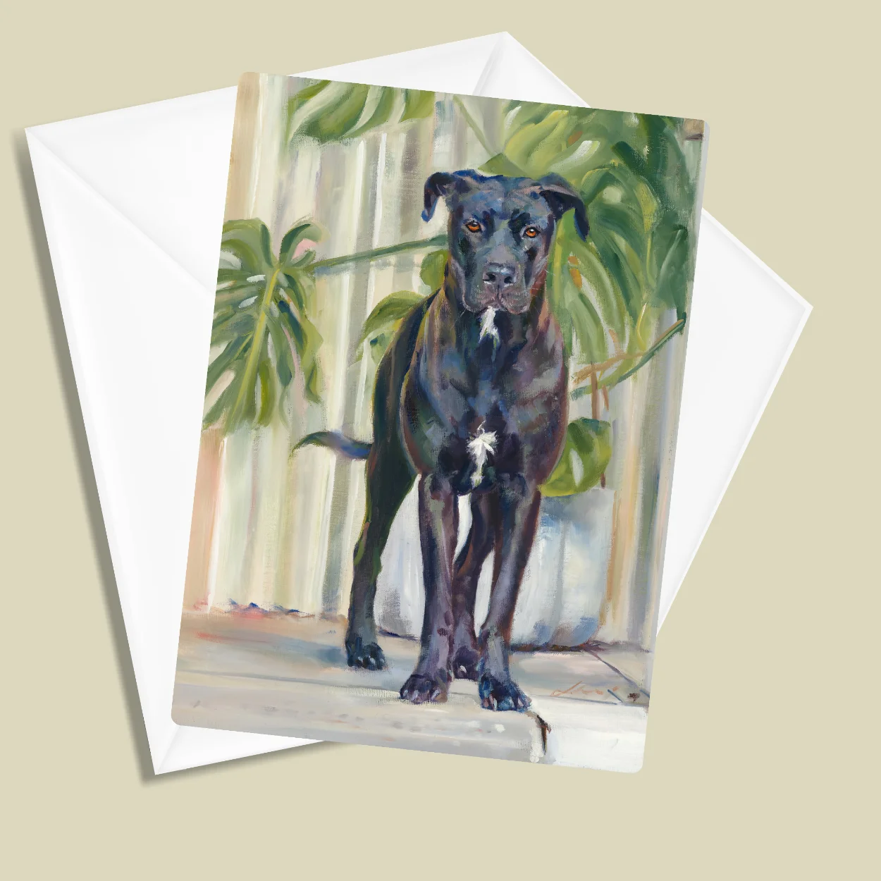 Password Greeting Card