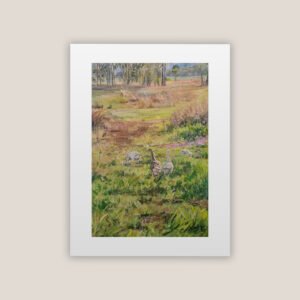 Reg's Wandering Geese At Monto Print